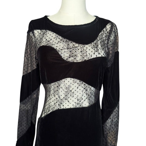 For Love and Lemons Carolyn Maxi Dress in Black Small - Picture 6 of 15